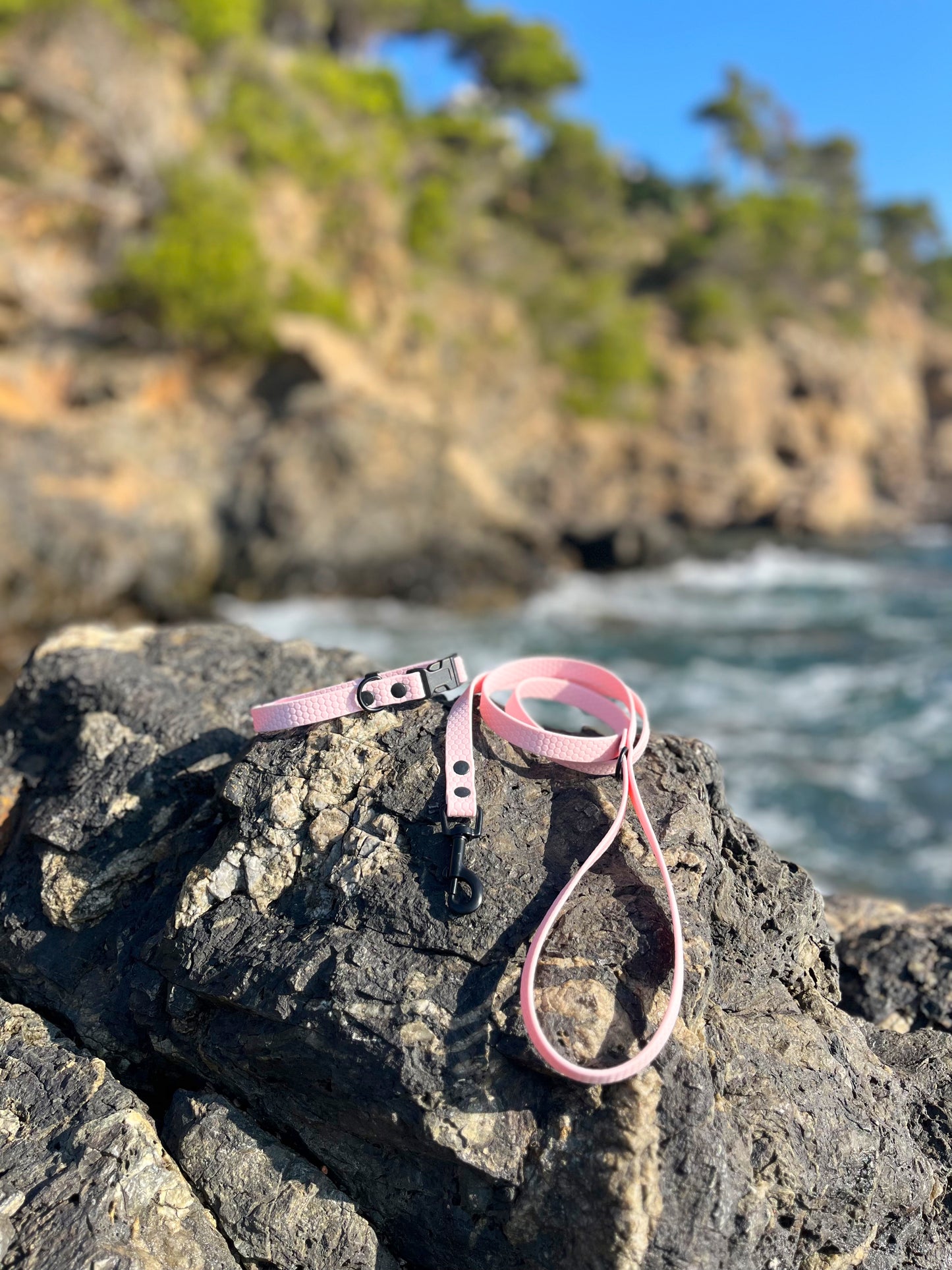 Collar Cinta Hexa PASTEL PINK