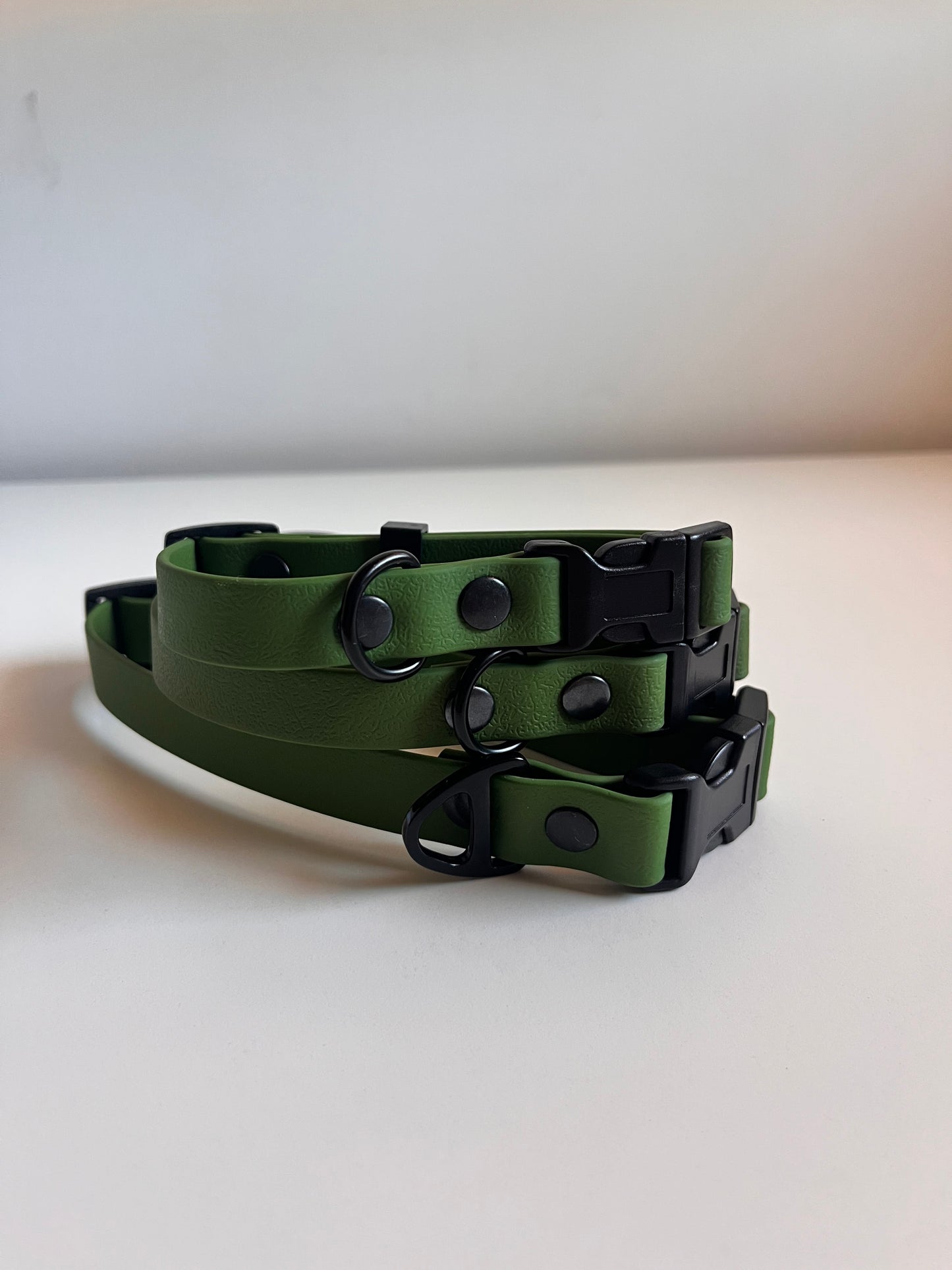 Collar PVC DARK GREEN