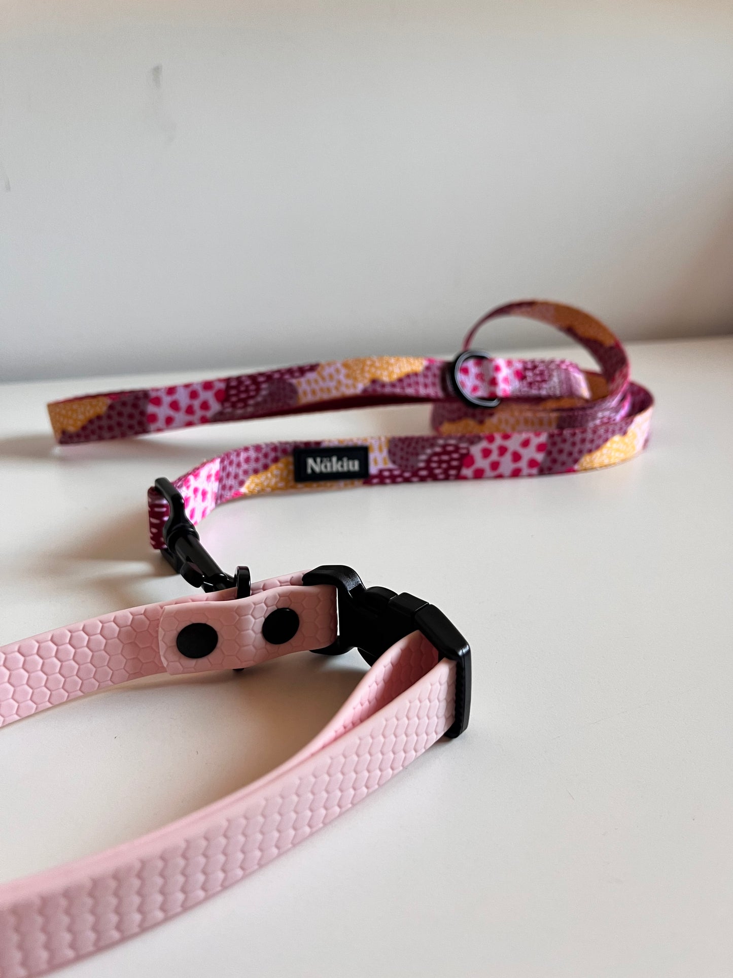 Collar Cinta Hexa PASTEL PINK