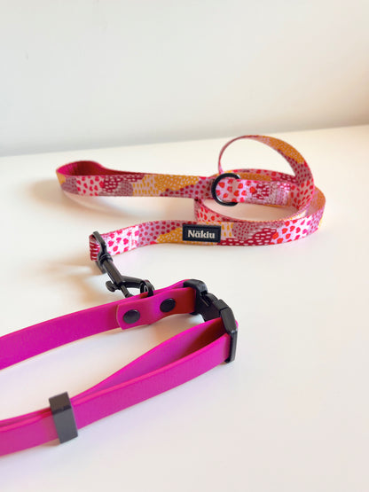 Correa estampada MESSY PINK